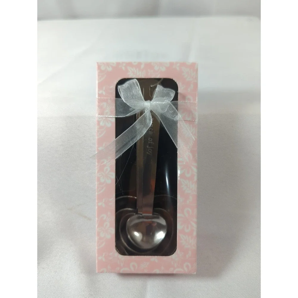 Aluminum Heart Shaped Measuring Spoon Set, Pinch,Dash,Spoonful And Heap